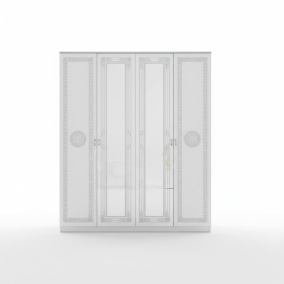 Armoire de luxe Armoire à vêtements Designer Haute brillance Armoires à vêtements Meubles Vivants Bois neufs