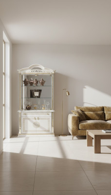 Commode Vitrine Commodes Vitrine Armoire en verre Armoires Designer Armoires