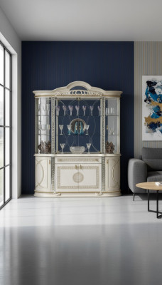 Salle de séjour Armoire classique Vitrine Buffet Vitrines Armoires Buffet