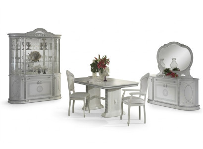 Miroir Buffet Table à manger Vitrine Suite de meubles Cuisine Salon Salle à manger