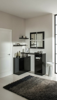 Couloir Porte-manteau Table console Consoles d'entrée Tables Commodes murales Nouveau brillant