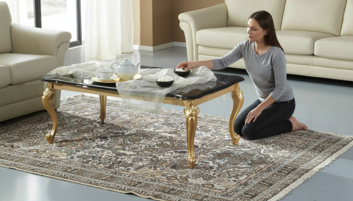 Table basse classique Table basse de design de luxe Tables d'appoint de salon aux café