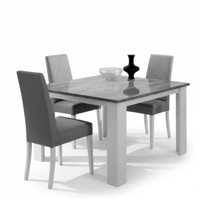 Conception Table à manger Carré Moderne Table Salle à manger Tables en bois