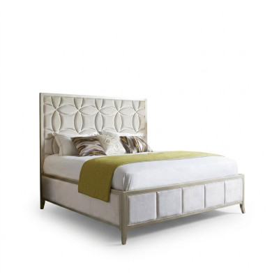 Classique lit Lit double Lits Bois Style maison de campagne Bois massif