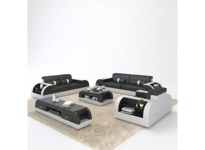 Ensemble de canapés 3 places en tissu Design Canapé Rembourrage Canapés Suite Moderne Groupe