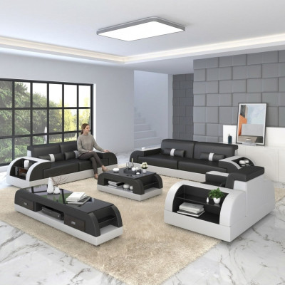 Canapé design Canapé Rembourrage Canapés Canapés Siège Suite Cuir 3 places