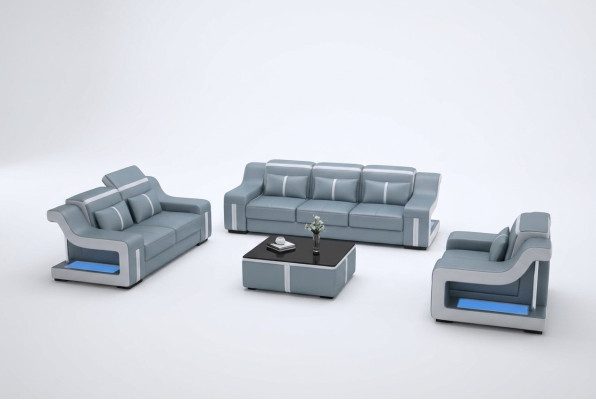 Ensemble de canapés 3+1 Canapés Designs Suite Canapé Canapés sofa