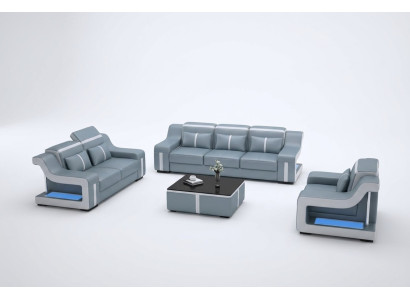 Ensemble de canapés 3+1 Canapés Designs Suite Canapé Canapés sofa