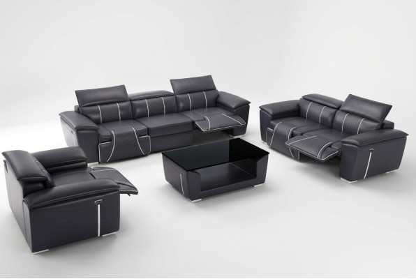 Canapé design classique 3 places Tissu de rembourrage en cuir de canapés en tissu nouveau