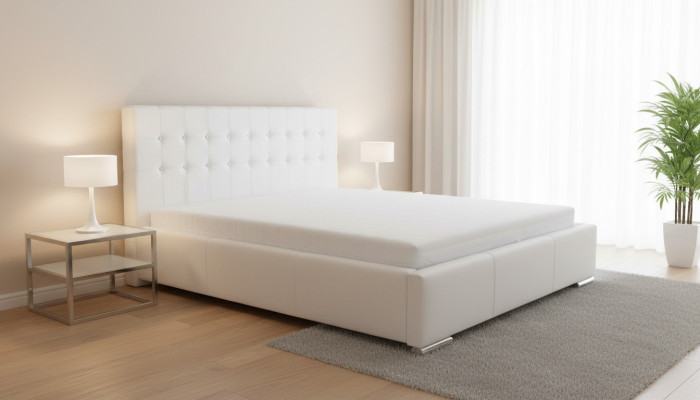 Lit de designer Chambre à coucher Lits Textile Cuir Hôtel de luxe Rembourrage de luxe