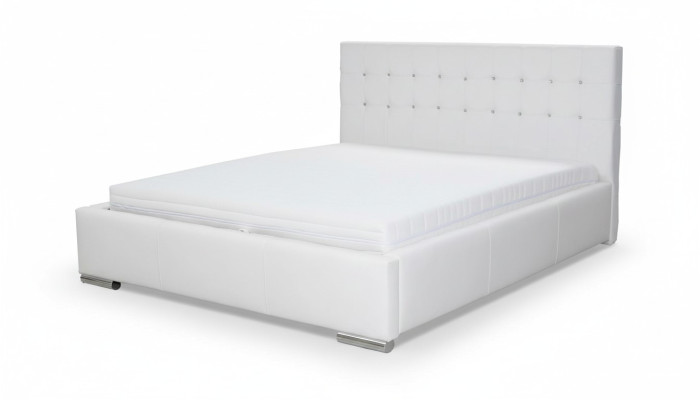 Lit de designer Chambre à coucher Lits Textile Cuir Hôtel de luxe Rembourrage de luxe
