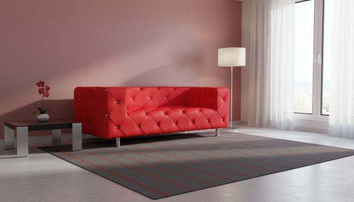 Canapé Design Trois Places Canapé Tissu Canapé Moderne Relax Club 3 Places