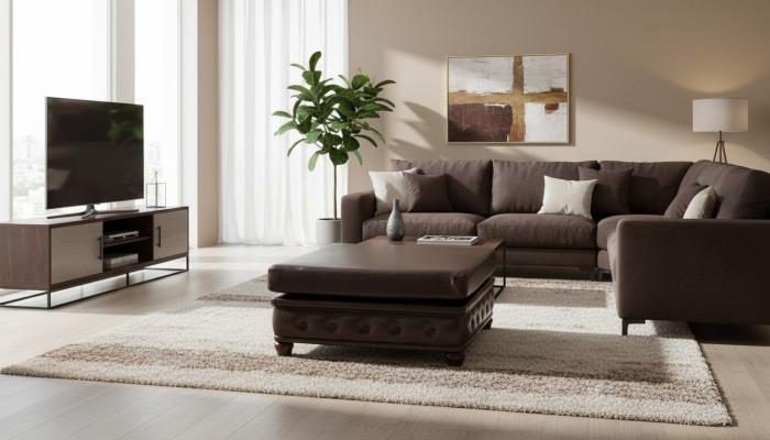 Repose-pieds Tabouret Ottoman Pouf Tabouret de designer pour salon