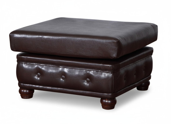 Repose-pieds Club Lounge Tabouret en cuir Textile Ottoman Designer Pufa Ottoman nouveau