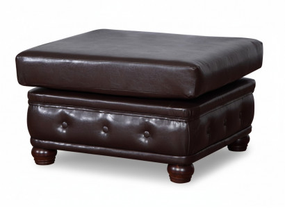 Repose-pieds Club Lounge Tabouret en cuir Textile Ottoman Designer Pufa Ottoman nouveau