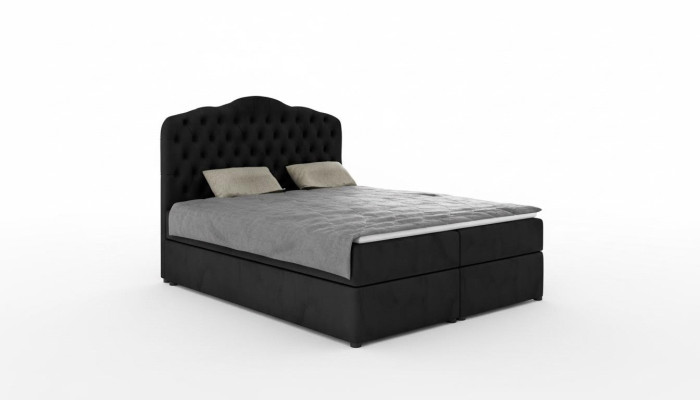 Lit design Chesterfield Lits d'hôtel Doubles Chambre de sommeil de luxe