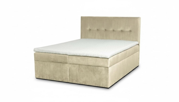 Conception Lits Chesterfield Lit Lit Lit Hôtel Luxe 180x200 Double Textile