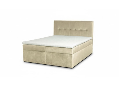 Conception Lits Chesterfield Lit Lit Lit Hôtel Luxe 180x200 Double Textile