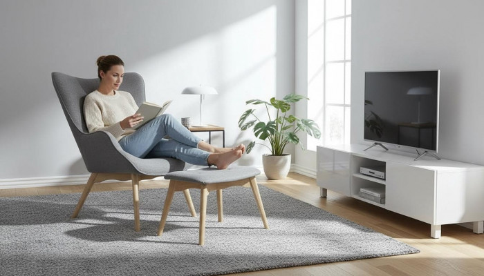 Fauteuil TV Canapé Canapé En Bois 1 Place Canapés Rembourrage Salon
