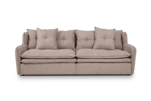Canapé Lümmel 4 sièges Tissu Luxe Canapé Canapés grands Rembourrage 265cm