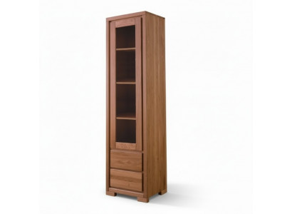 Vitrines classiques Armoire vitrine Vitrine de salon Vitrines de conception en bois massif