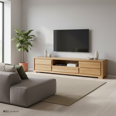 Ensemble télé-cabinet télé buffet commode côté bas étagère armoire luxueuse pour le salon