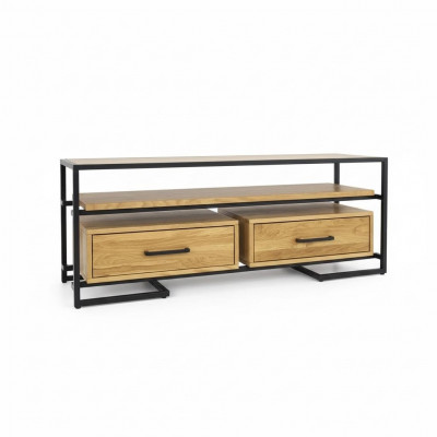 Buffet TV, meuble bas TV, armoire, mobilier en bois massif, meubles en bois artisanal, solide