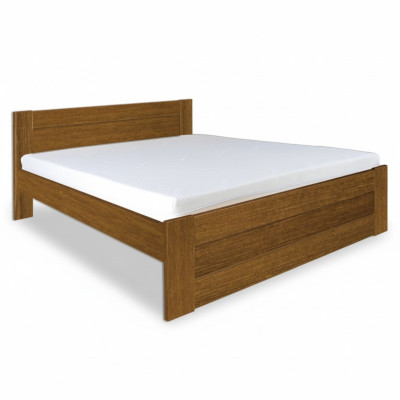 Lit en bois Lit en bois massif Lits Hôtel 200x200 Style Mobilier massif Chambre