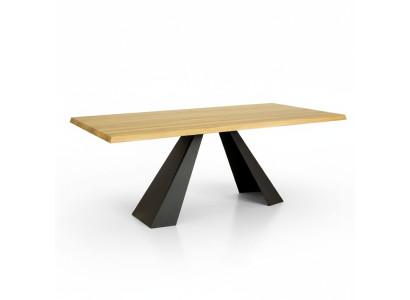 Table à manger Groupe de tables Salle à manger Salon Bois massif Mobilier Mobilier en bois Artisanat