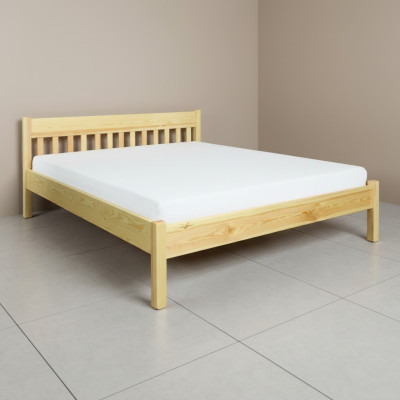 Lit en bois massif 180x200 Lit double Pin Massif Hozbett VollLit en bois massif 180x200