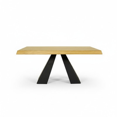 Table basse Table de canapé Table d'appoint pour canapé en bois massif 100x60cm