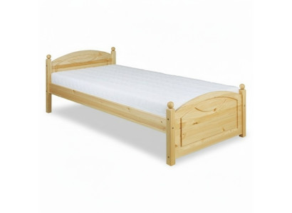 Lit de jeunesse en pin Lit pour enfants en bois massif Lit en bois 100x200 avec cadre de lit en bois
