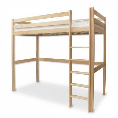 Lit enfant Lit superposé pour enfants Échelle Lit mezzanine Meubles Bois Meubles Lit superposé Bois massif