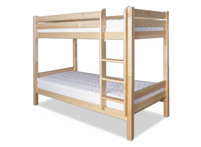Lit superposé Lit mezzanine Lit enfant Pin Bois Chambre d'enfant Meubles en bois massif Bois neuf