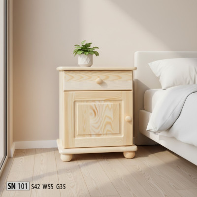Table de chevet en bois Tables de chevet Tables de console Consoles solides Commodes Style campagnard