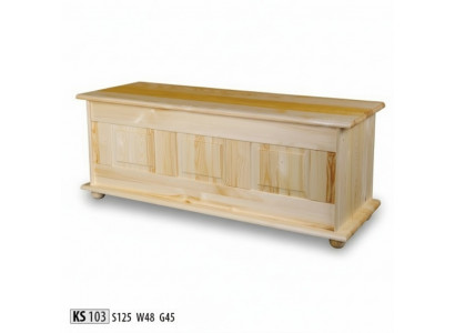 Boîte de rangement en bois massif, boîte en bois avec couvercle en pin, boîte artisanale, boîtes 125x45