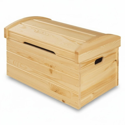 Boîte décorative meuble en bois massif meuble en bois artisanat coffre authentique 77x48cm