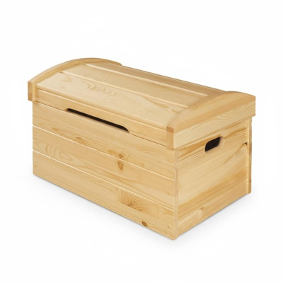 Boîte décorative meuble en bois massif meuble en bois fait main coffret coffre en bois véritable 68x44cm