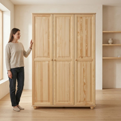 Véritable bois Armoire en bois massif Armoire en bois massif Armoires en bois massif Maison de campagne