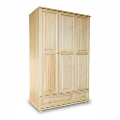 Armoire en bois massif de chambre à coucher en bois véritable fait main Armoires en bois