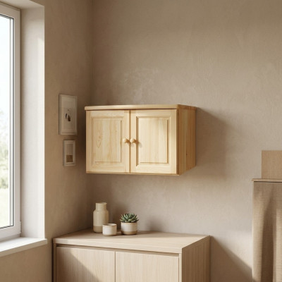 Pine attachment Armoire extension en bois fait main Bois Bois véritable