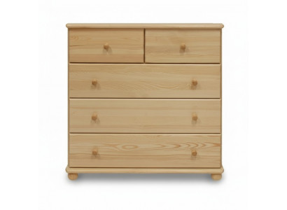 Commode solide Buffet Armoire Commodes en bois massif Armoires 100cm Buffet neuf