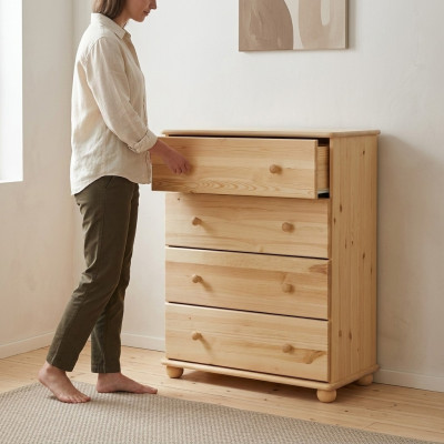 Solide Kommode Sideboard Kleiderschrank Möbel Kommoden Echtholz Kiefer neu Sideboard