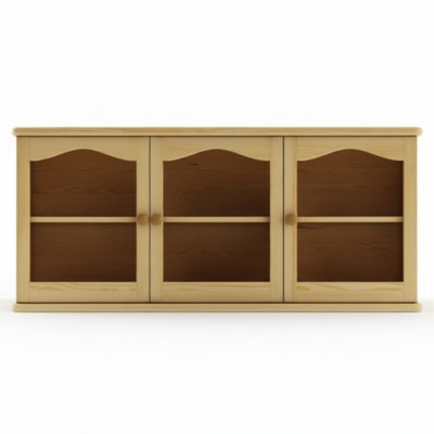 Armoire murale  Placard mural  Armoire de rangement  Cuisine  Salle de bains  Bois massif  Meubles  Bois véritable  Vitrine