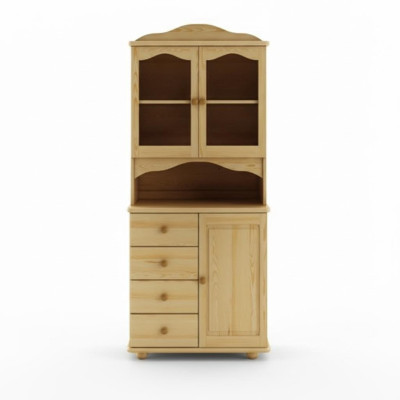 Armoire de cuisine en bois massif Buffet Armoire Bahut Armoire de service Meubles massifs artisanat Armoires d'exposition