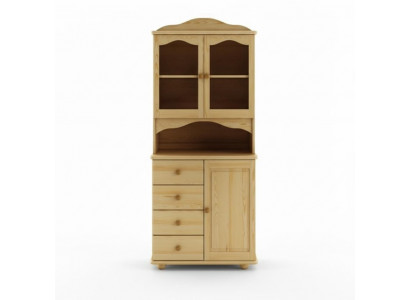 Armoire de cuisine en bois massif Buffet Armoire Bahut Armoire de service Meubles massifs artisanat Armoires d'exposition
