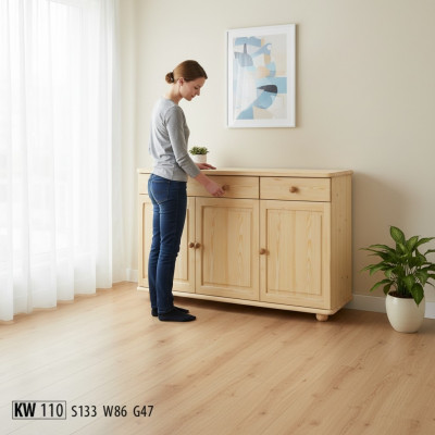 Commode Armoire de côté Armoire en bois massif Armoires neuves de meubles de côté Buffets et commodes