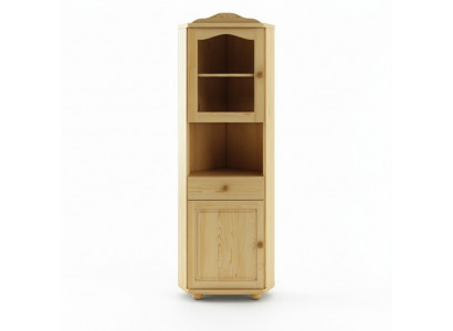 Vitrine en verre vitrine d'angle armoire d'angle en bois massif bois véritable nouvelles vitrines