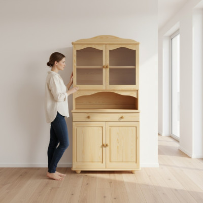 Vitrine Armoire Classique Vitrines Salon Salon Armoires Buffet neuf