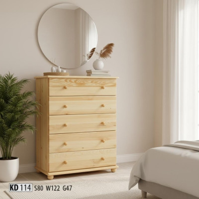 Commode design Commode solide Bahut Commodes Étagère Armoire en bois massif Artisanat